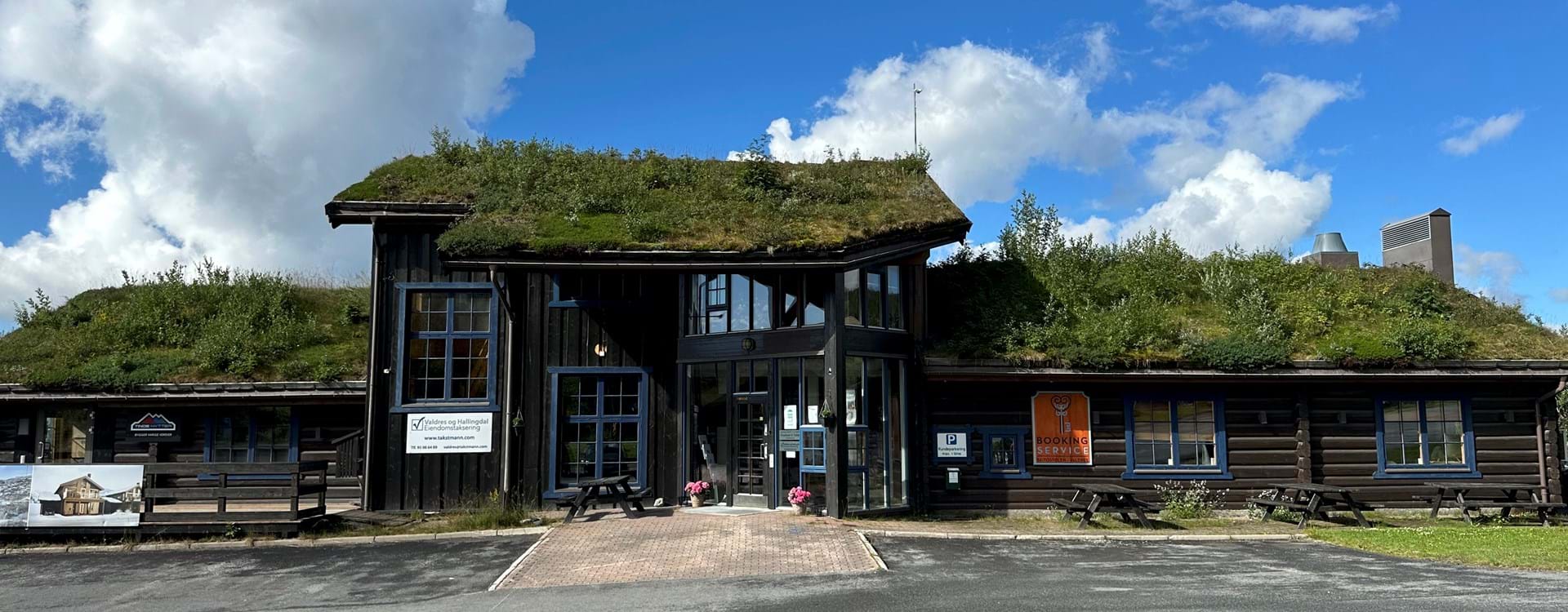 Our office in Bygdinvegen 3780 in the main senter of Beitostølen